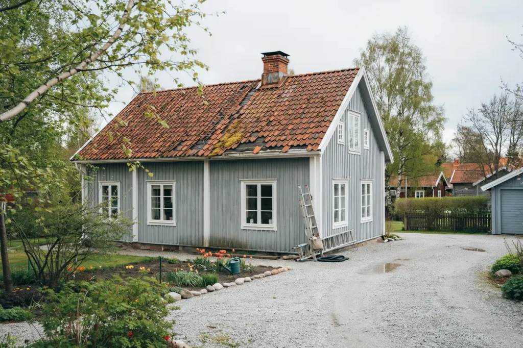 juni r r tt tid f r tak versyn uppt ck skador efter vintern innan sommarens ov der sl r till