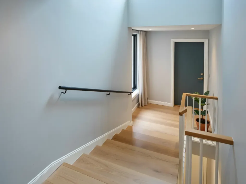 upprustning av trapphus med m lning och belysning p s dermalm stockholm