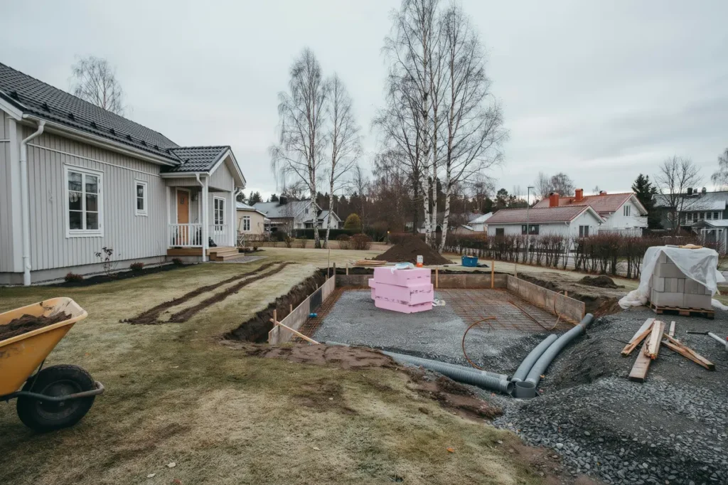 gjut husgrund till garage r tt markarbete isolering och vanliga misstag att undvika